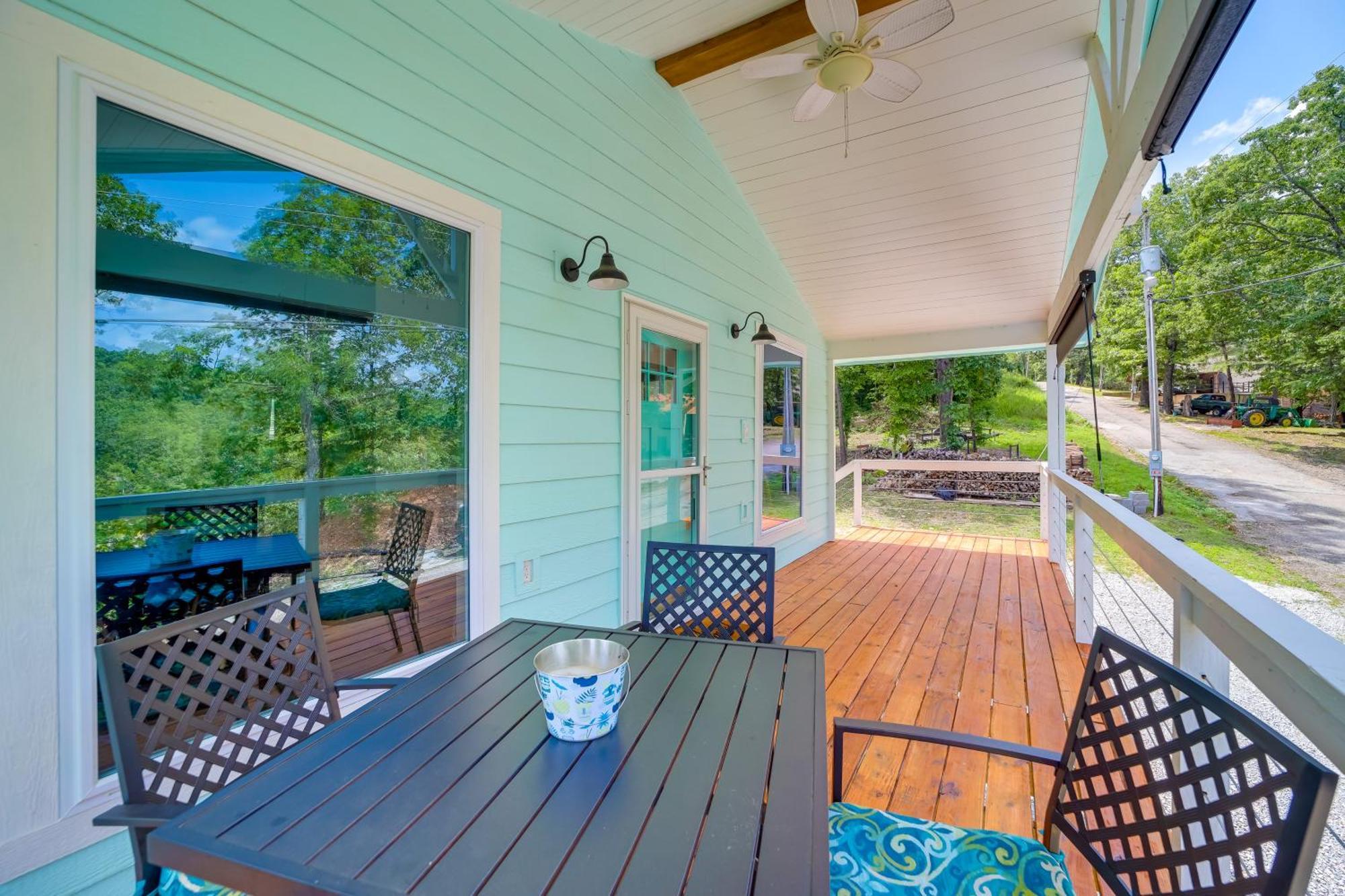 Cozy Eucha Cottage At Grand Lake With Hot Tub! Extérieur photo