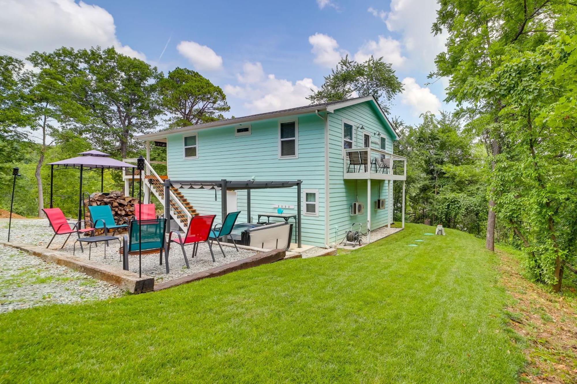 Cozy Eucha Cottage At Grand Lake With Hot Tub! Extérieur photo
